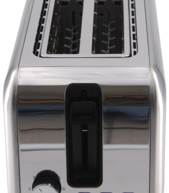 Little Balance 4-schijven broodrooster Dual Inox, roestvrij staal