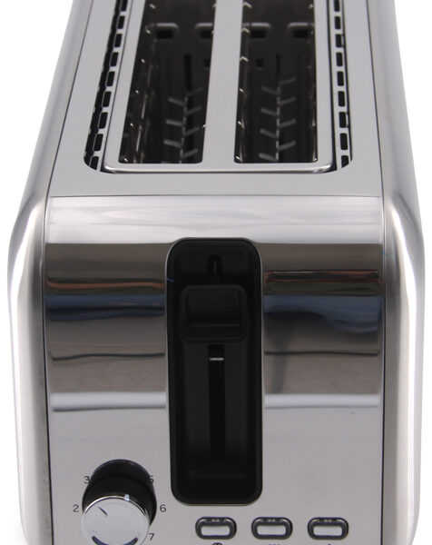 Little Balance 4-schijven broodrooster Dual Inox, roestvrij staal