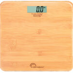 Little balance digitale personenweegschaal Turtle Bamboo met USB-C