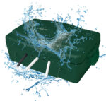 LogiLink Elektronica box voor buitengebruik, weerbestendig, IP54, groen