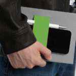 Sigel Notitieboek Linescape, A5, gelinieerd, grijs/neongroen