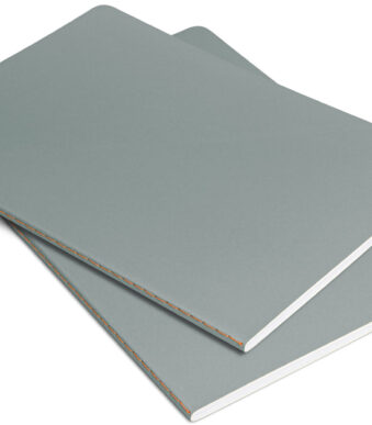 Sigel notitieboek Linescape, A5, geruit, grijs/neon oranje