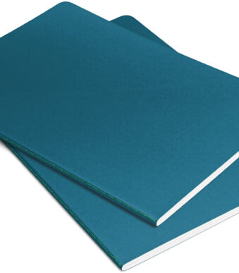 Sigel notitieboek Linescape, A5, geruit, blauw/neongroen