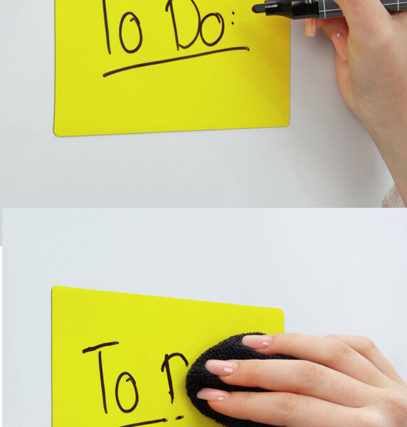 SIGEL Magnetische notitieblokjes Meet up, kleurrijk gesorteerd