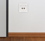 LogiLink Aansluitdoos voor Keystone-modules, 2-voudig, zuiver wit