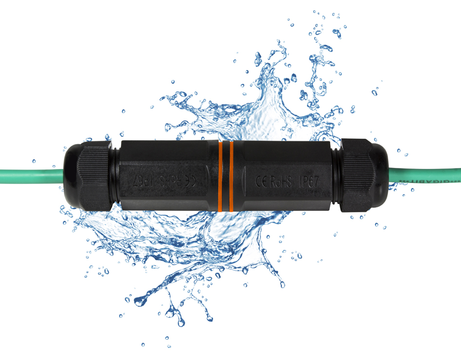 LogiLink outdoor koppelstuk voor patchkabel, afgeschermd Cat. 6A LogiLink outdoor koppelstuk voor patchkabel, afgeschermd Cat. 6A