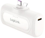 LogiLink Powerbank, 5.000 mAh, 2x USB-C, zwart