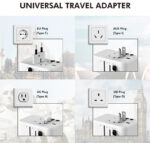 LogiLink Universele Reisadapter (EU/AUS/US/UK), 70 Watt
