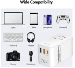 LogiLink Universele Reisadapter (EU/AUS/US/UK), 70 Watt
