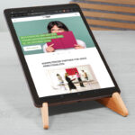 Sigel Notebook Standaard Eyestyle, van Bamboe