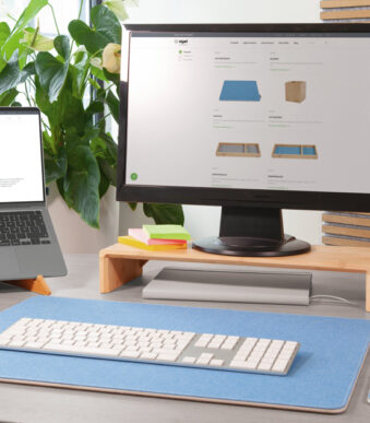 Sigel Monitorstandaard Eyestyle, van bamboe