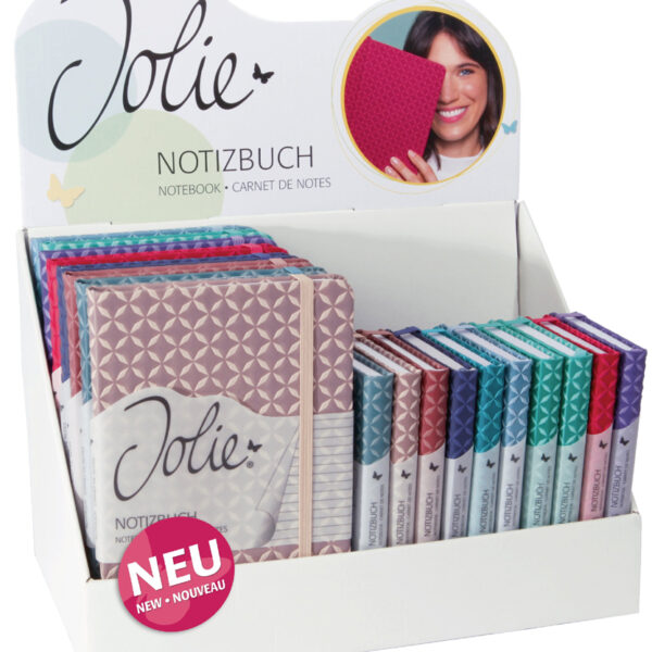 Sigel Jolie Flair notitieboek, kunstleer, gelinieerd, display