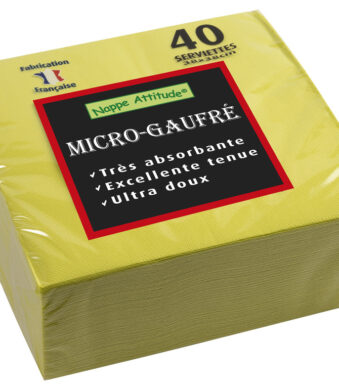 PROnappe dinerservetten, 380 x 380 mm, kiwigroen