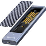 LogiLink USB 3.2 Gen 2x2 behuizing voor M2 NVMe & SATA SSD
