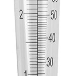 Bradas regenmeter WHITE LINE, tot 160 mm/m²
