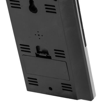 Bradas multifunctioneel weerstation, zilver/zwart