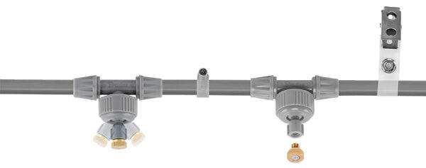 Bradas tuinnevelset WHITE LINE, 8 m