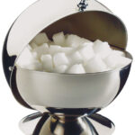 APS Suikerpot met roldeksel, roestvrij staal