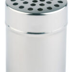 APS kaas- en kruidenstrooier met stofkap, zilver