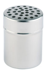 APS kaas- en kruidenstrooier met stofkap, zilver