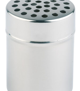 APS kaas- en kruidenstrooier met stofkap, zilver