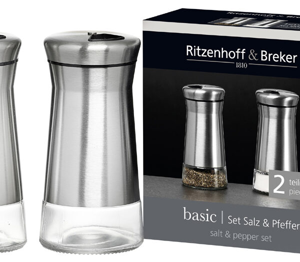 Ritzenhoff & Breker BASIC zout- en peperstrooierset