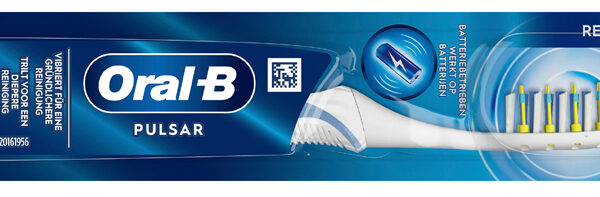 Oral-B Tandenborstel Pulsar 35, medium, batterij-aangedreven.