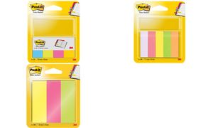 Post-it Pagemarkers papier 15 x 50 mm, neonkleuren
