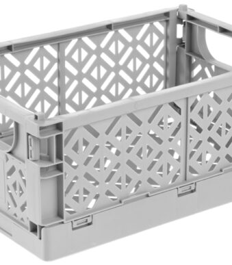Keeeper opvouwbare opbergbox Fritzi M 3,4L grijs