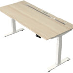 Kerkmann Move boost 4 zit-sta bureau, breedte 1800 mm