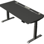 Kerkmann Move boost 4 zit-sta bureau, breedte 1800 mm