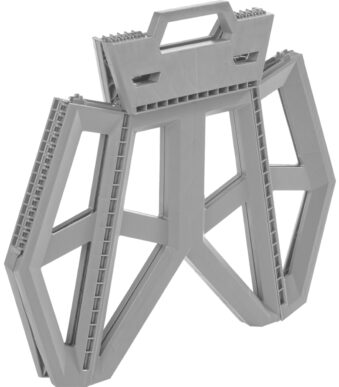 keeeper Opvouwbare campingkruk 'tom', nordic-grijs