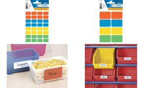 HERMA etiketten, 12 x 19 mm, kleuren assorti, permanent, handschrift