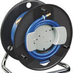 Brennenstuhl persluchtslangenhaspel 20 meter zwart/blauw