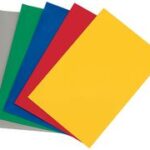 MAUL magnetische vellen, (B)200 x (H)300 mm, geel