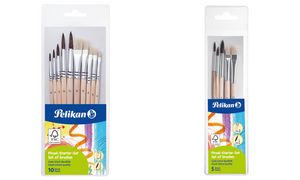 Kwastset voor beginners, set van 5