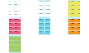 Diepvrieslabels, 26 x 40 mm, blauw, zelfklevend Diepvrieslabels, 26 x 40 mm, blauw, zelfklevend