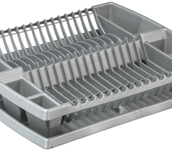 Afdrukrek met opvangschaal zilver