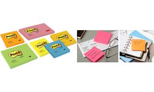 Post-it Zelfklevende notitieblaadjes, 76 x 76 mm, neongeel
