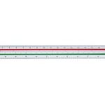 STAEDTLER driekantige maatvoerder Mars 561, wit