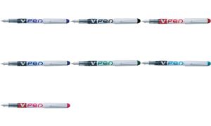 PILOT Vulpen V-Pen, schrijfbreedte: 0,4 mm, blauw PILOT Vulpen V-Pen, schrijfbreedte: 0,4 mm, blauw