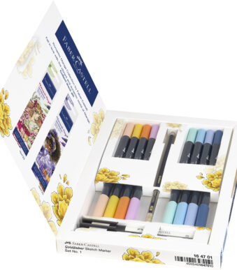 FABER-CASTELL Sketch Marker GOLDFABER, Set Romantische Manga 1