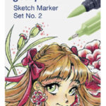 FABER-CASTELL Schetsmarkers GOLDFABER, Set Romantic Manga 2