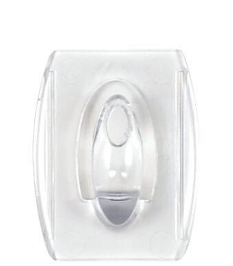 3M Command Mini-haakjes, kunststof, maat S, transparant