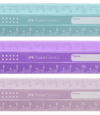 Faber-Castell liniaal Sparkle 150mm, gekleurde uitvoering