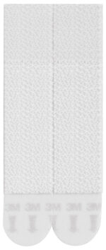 3M Command Poster Montagestrips, Maat L, Wit