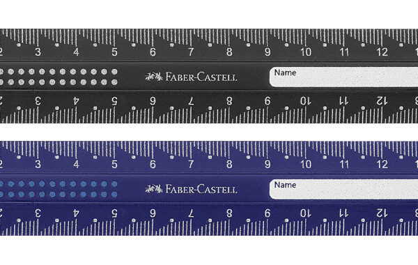 FABER-CASTELL liniaal DOTS, 150 mm, gekleurd gesorteerd