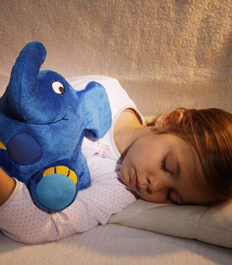 Knuffeldierlampje 'Olifant'