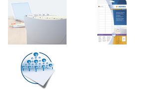 HERMA zichtruiter-etiketten SPECIAL, 45,7 x 16,9 mm, wit