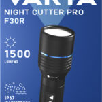 VARTA Premium zaklamp Night Cutter Pro F30R, zwart